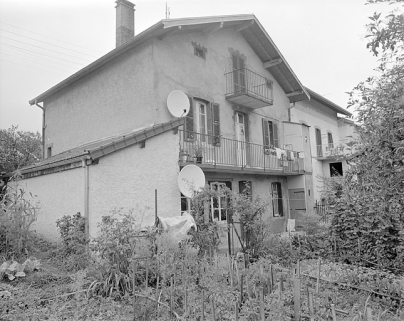 Façade postérieure et face sud. © Région Bourgogne-Franche-Comté, Inventaire du patrimoine