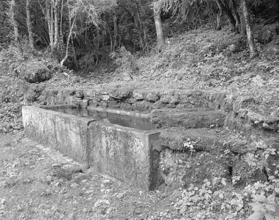 Le bassin vu de trois quarts. © Région Bourgogne-Franche-Comté, Inventaire du patrimoine