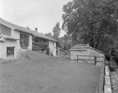 Façade antérieure et fournil. © Région Bourgogne-Franche-Comté, Inventaire du patrimoine