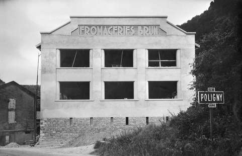 [Pignon ouest du nouvel atelier de fabrication]. © Région Bourgogne-Franche-Comté, Inventaire du patrimoine