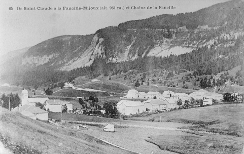 De Saint-Claude à la Faucille. Mijoux (alt. 961m.). © Région Bourgogne-Franche-Comté, Inventaire du patrimoine