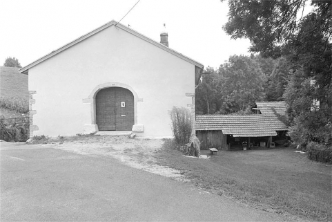 Mur pignon de la ferme avec grange haute. © Région Bourgogne-Franche-Comté, Inventaire du patrimoine