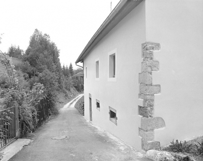 Façade postérieure de la ferme, ancienne étable. © Région Bourgogne-Franche-Comté, Inventaire du patrimoine