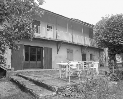 Façade postérieure de la ferme. © Région Bourgogne-Franche-Comté, Inventaire du patrimoine