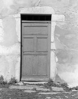 Porte d'entrée datée. © Région Bourgogne-Franche-Comté, Inventaire du patrimoine