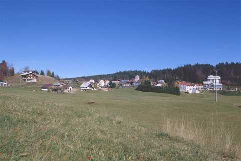 Vue générale du village. © Région Bourgogne-Franche-Comté, Inventaire du patrimoine