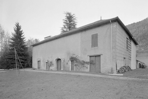 Façade postérieure. © Région Bourgogne-Franche-Comté, Inventaire du patrimoine