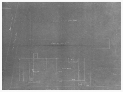 [Plan-masse de la nouvelle usine des Fromageries Bel]. © Région Bourgogne-Franche-Comté, Inventaire du patrimoine
