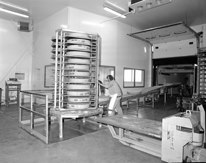 Module de chargement sur le monte-charge. © Région Bourgogne-Franche-Comté, Inventaire du patrimoine Module de chargement sur le monte-charge. © Région Bourgogne-Franche-Comté, Inventaire du patrimoine