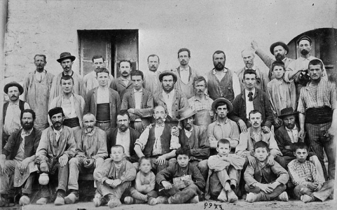 Personnel de l'usine. © Région Bourgogne-Franche-Comté, Inventaire du patrimoine