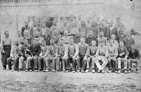 Personnel de l'usine. © Région Bourgogne-Franche-Comté, Inventaire du patrimoine