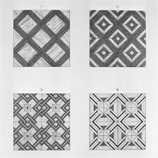 [Fabrique Gay : modèles de parquets]. © Région Bourgogne-Franche-Comté, Inventaire du patrimoine