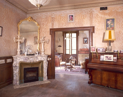 Salon et bureau. © Région Bourgogne-Franche-Comté, Inventaire du patrimoine