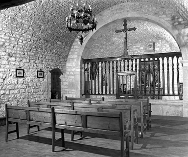 Le choeur et la nef vus depuis l'angle sud-ouest. © Région Bourgogne-Franche-Comté, Inventaire du patrimoine