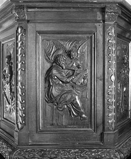 Saint Matthieu. © Région Bourgogne-Franche-Comté, Inventaire du patrimoine