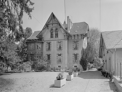 Logement patronal depuis l'ouest. © Région Bourgogne-Franche-Comté, Inventaire du patrimoine