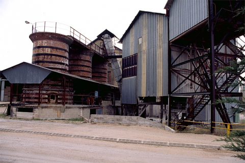 Les fours à surcuit et le poste de chargement. © Région Bourgogne-Franche-Comté, Inventaire du patrimoine