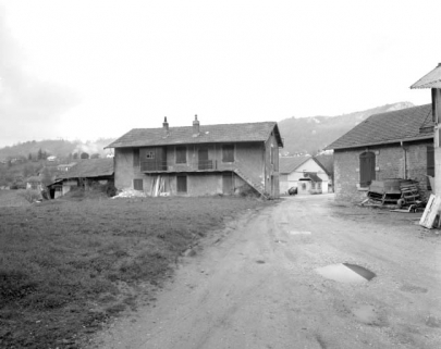 Façade postérieure d'un logement d'ouvriers. © Région Bourgogne-Franche-Comté, Inventaire du patrimoine