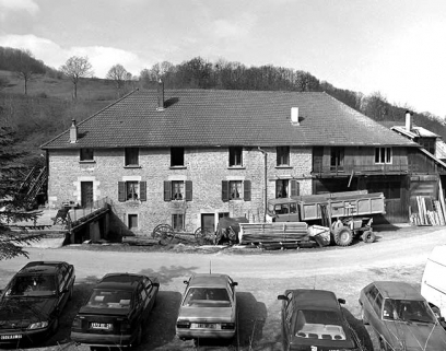 Logement et atelier de fabrication : façade antérieure. © Région Bourgogne-Franche-Comté, Inventaire du patrimoine