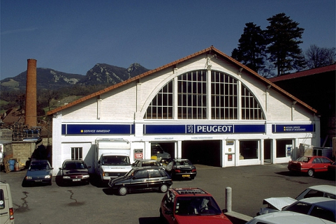 Pignon sud de l'atelier de fabrication. © Région Bourgogne-Franche-Comté, Inventaire du patrimoine
