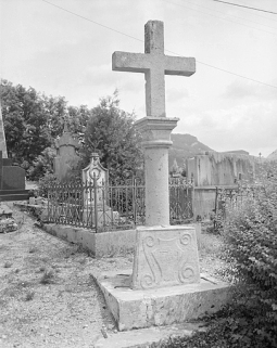 La croix de cimetière. © Région Bourgogne-Franche-Comté, Inventaire du patrimoine