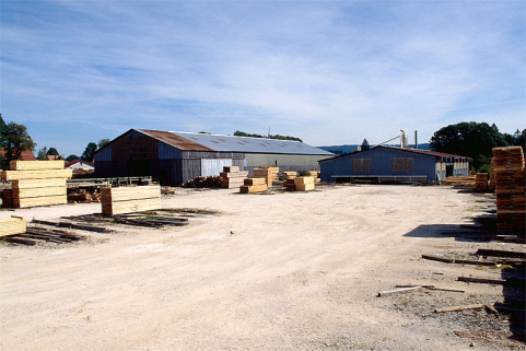 Vue d'ensemble depuis l'ouest. © Région Bourgogne-Franche-Comté, Inventaire du patrimoine