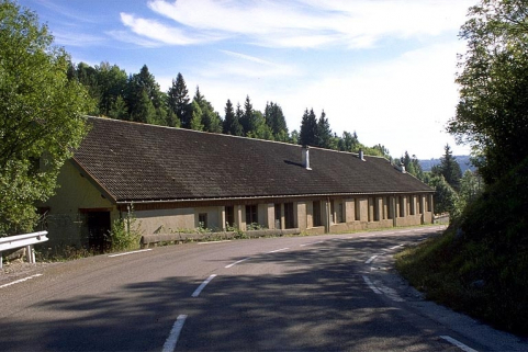 Façade ouest de l'atelier de fabrication. © Région Bourgogne-Franche-Comté, Inventaire du patrimoine