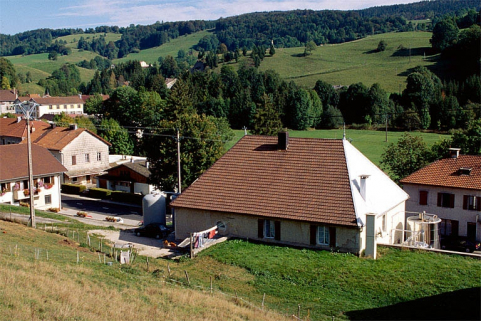 Façade postérieure. © Région Bourgogne-Franche-Comté, Inventaire du patrimoine