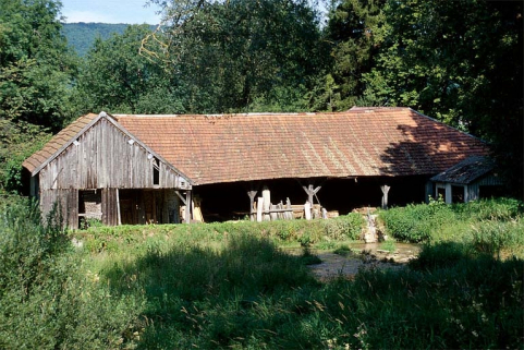 Atelier de fabrication depuis l'est. © Région Bourgogne-Franche-Comté, Inventaire du patrimoine
