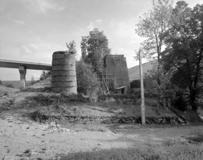 Fours à chaux. Four circulaire et four droit. © Région Bourgogne-Franche-Comté, Inventaire du patrimoine