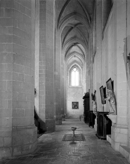 Vue du collatéral nord vers l'ouest. © Région Bourgogne-Franche-Comté, Inventaire du patrimoine