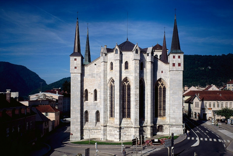 Chevet (vue horizontale). © Région Bourgogne-Franche-Comté, Inventaire du patrimoine