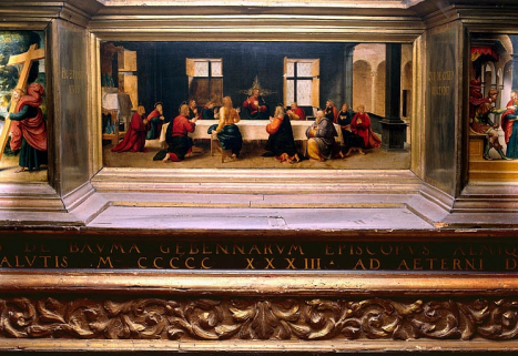 La Cène. © Région Bourgogne-Franche-Comté, Inventaire du patrimoine