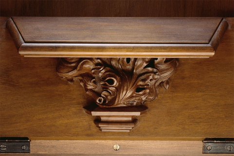 Miséricorde de la sixième stalle basse. © Région Bourgogne-Franche-Comté, Inventaire du patrimoine