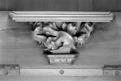 Miséricorde de la dixième stalle basse. © Région Bourgogne-Franche-Comté, Inventaire du patrimoine