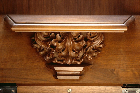 Miséricorde de la huitième stalle basse. © Région Bourgogne-Franche-Comté, Inventaire du patrimoine