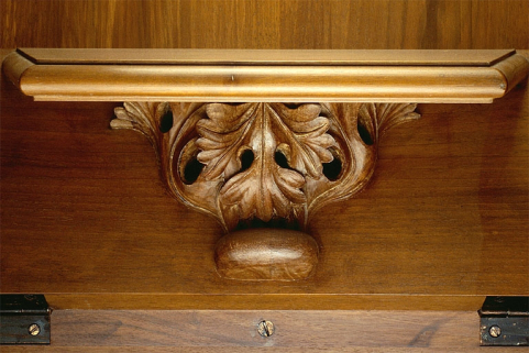 Miséricorde de la seizième stalle haute. © Région Bourgogne-Franche-Comté, Inventaire du patrimoine