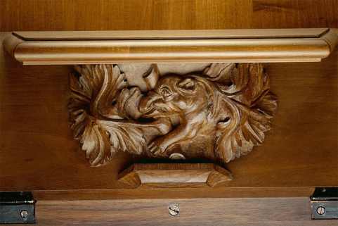 Miséricorde de la onzième stalle haute. © Région Bourgogne-Franche-Comté, Inventaire du patrimoine