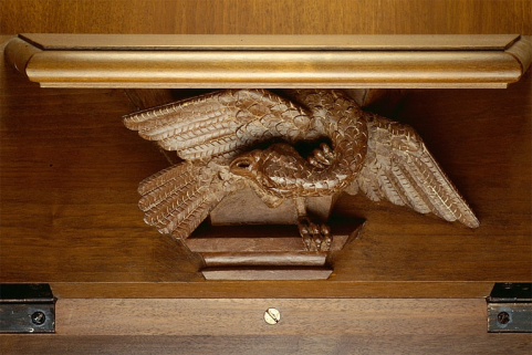 Miséricorde de la sixième stalle haute. © Région Bourgogne-Franche-Comté, Inventaire du patrimoine