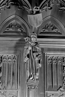 La dix-septième statuette interdorsale. © Région Bourgogne-Franche-Comté, Inventaire du patrimoine