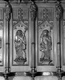 Les dix-septième et dix-huitième panneaux. © Région Bourgogne-Franche-Comté, Inventaire du patrimoine