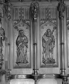 Les vingt et unième et vingt-deuxième panneaux. © Région Bourgogne-Franche-Comté, Inventaire du patrimoine