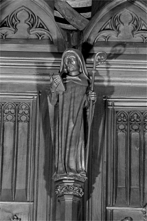 Vue de la treizième statuette interdorsale. © Région Bourgogne-Franche-Comté, Inventaire du patrimoine