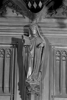 Vue de la vingtième statuette interdorsale. © Région Bourgogne-Franche-Comté, Inventaire du patrimoine