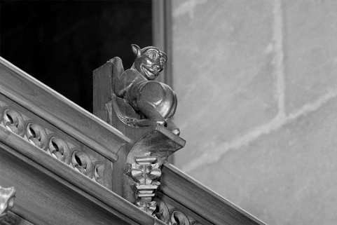 Vue de la dix-septième statuette : animal. © Région Bourgogne-Franche-Comté, Inventaire du patrimoine