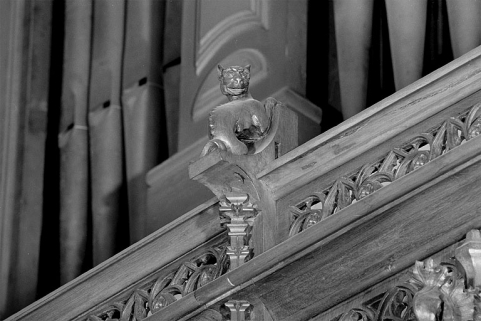 Vue de la dix-huitième statuette : animal. © Région Bourgogne-Franche-Comté, Inventaire du patrimoine