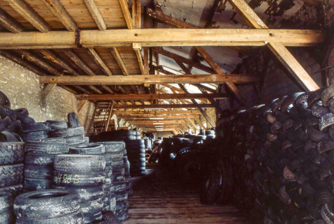 Intérieur d'un quai couvert. © Région Bourgogne-Franche-Comté, Inventaire du patrimoine
