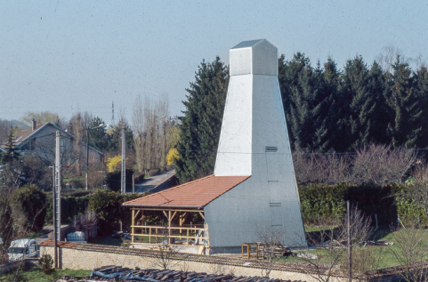 Puits de sondage sud : vue de trois quarts. © Région Bourgogne-Franche-Comté, Inventaire du patrimoine