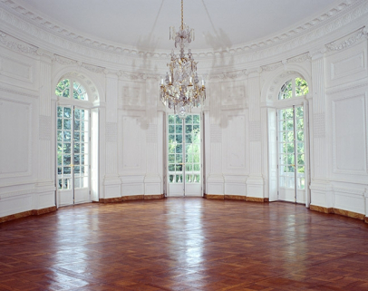 Intérieur : le salon ovale. © Région Bourgogne-Franche-Comté, Inventaire du patrimoine