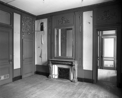 Logis secondaire droit : détail d'une pièce du premier étage. © Région Bourgogne-Franche-Comté, Inventaire du patrimoine